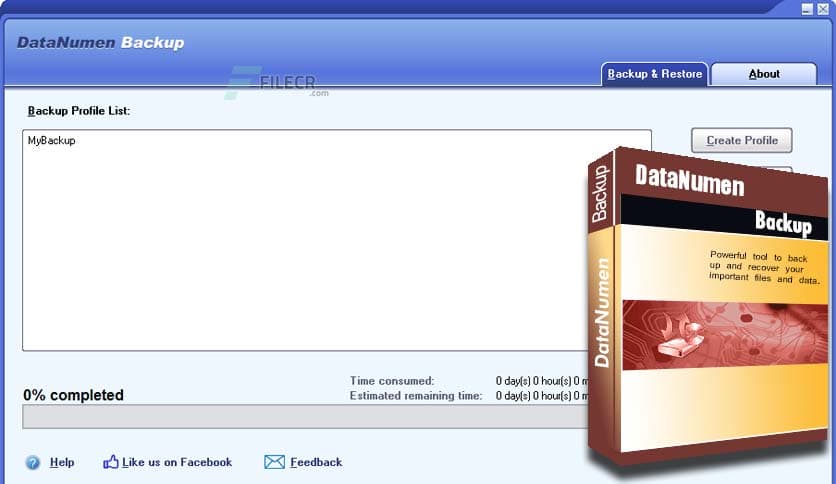 DataNumen Backup 1.7.1