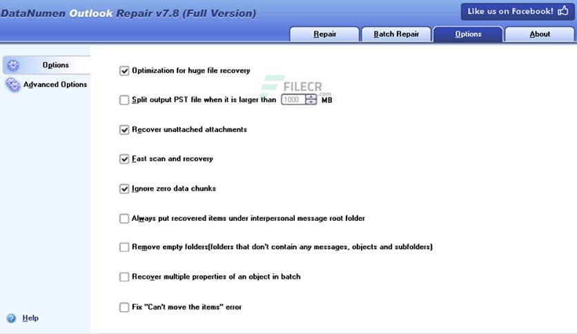 DataNumen Outlook Repair 7.8.0.0