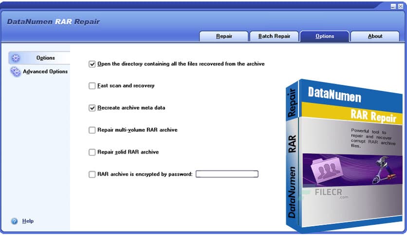 DataNumen RAR Repair 3.5