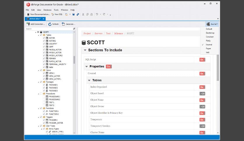 dbForge Documenter for Oracle 1.5.221