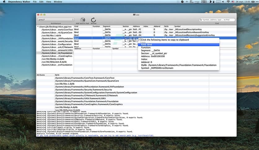 Dependency Walker 1.4.1