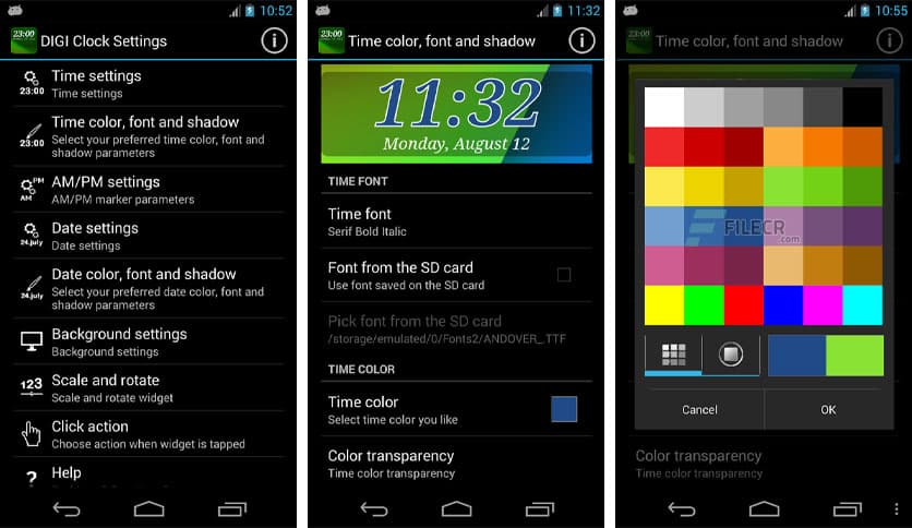 DIGI Clock Widget Plus 3.6.0 build 25806