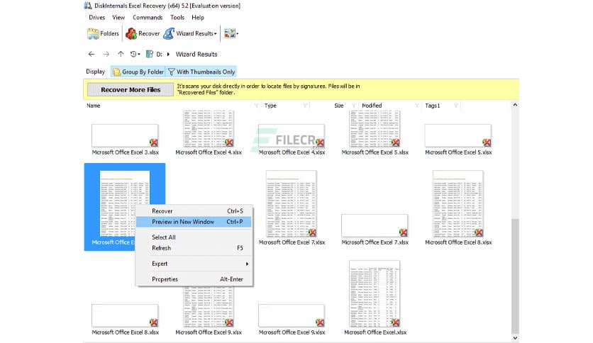 DiskInternals Excel Recovery 5.6.4.0