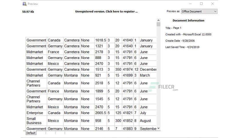 DiskInternals Excel Recovery 5.6.4.0
