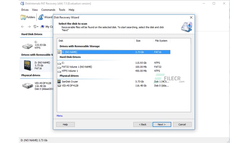DiskInternals FAT Recovery 7.7.4