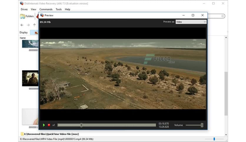 DiskInternals Video Recovery 7.8.0.0