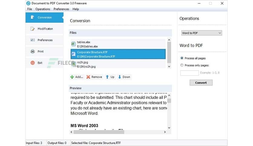 Document to PDF Converter 4.2