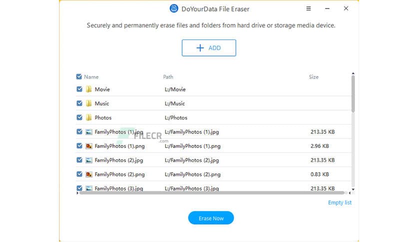 DoYourData File Eraser 3.5
