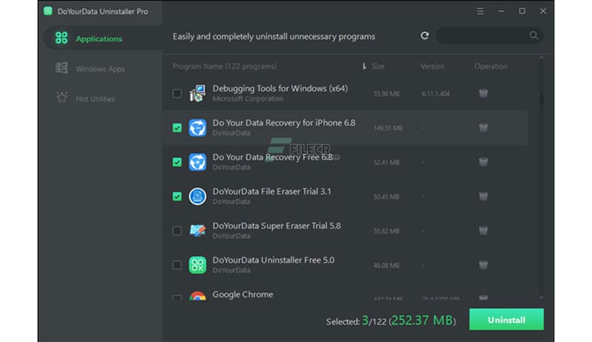 DoYourData Uninstaller Pro 5.8