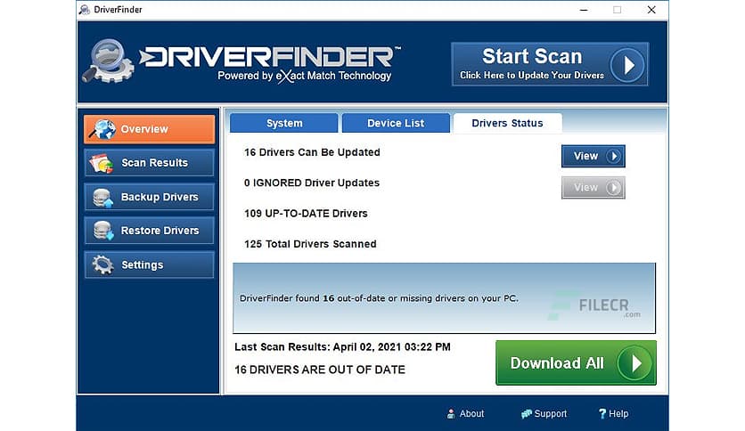 DriverFinder 5.1.0.27