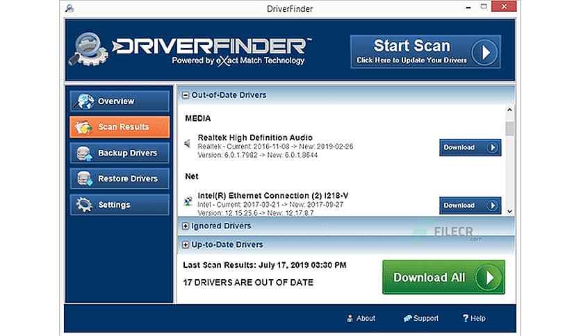 DriverFinder 5.1.0.27