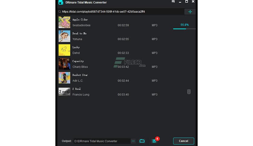 DRmare Tidal Music Converter 1.3.0.210
