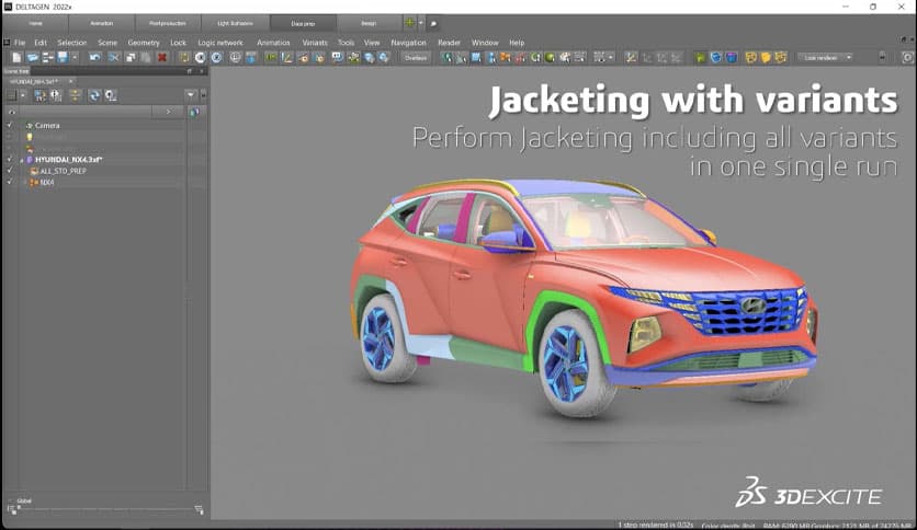 DS 3DEXCITE DELTAGEN 2022x