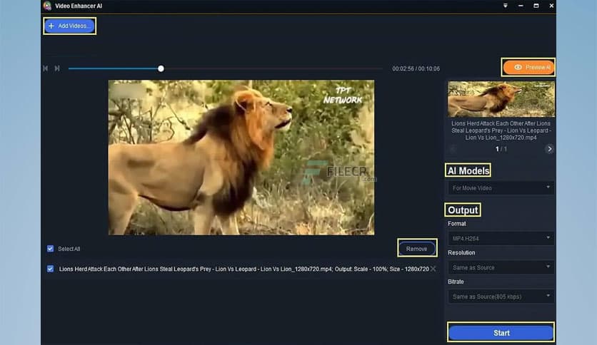DVDFab Video Enhancer AI 1.0.3.1