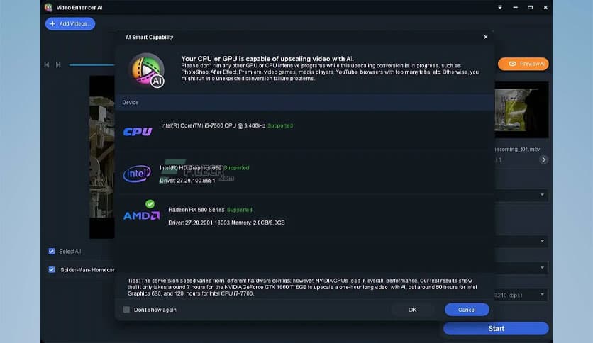 DVDFab Video Enhancer AI 1.0.3.1