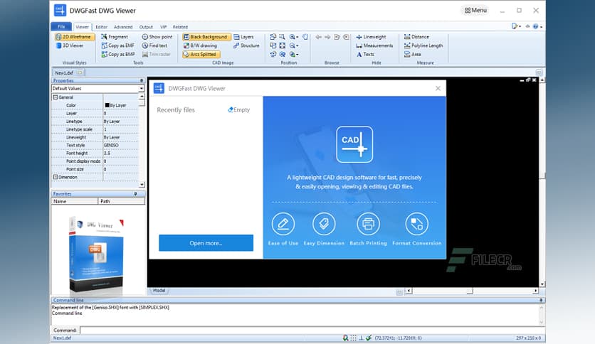 DWGFAST DWG Viewer 2.0.0.5