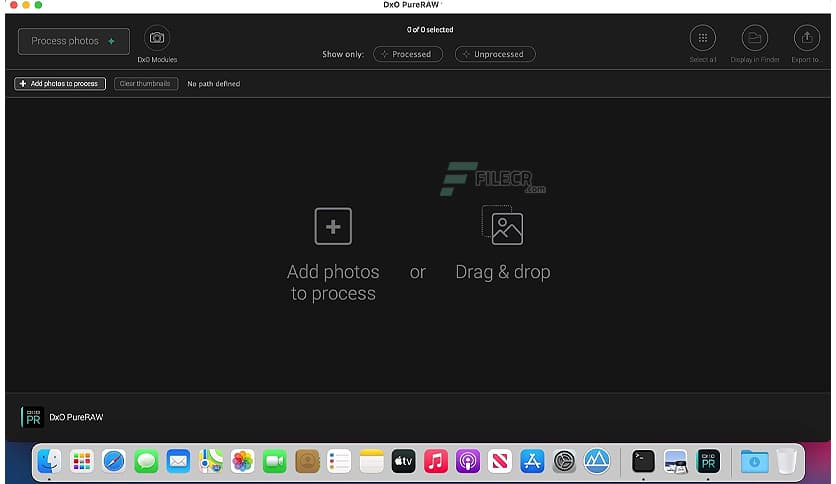 DxO PureRAW 3.9.0.33