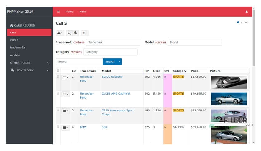 e-World Tech PHPMaker 2024.16