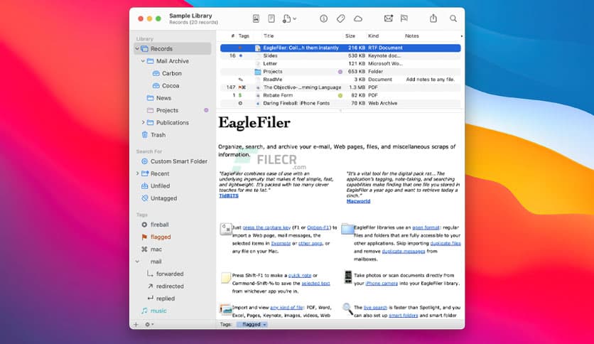 EagleFiler 1.9.10