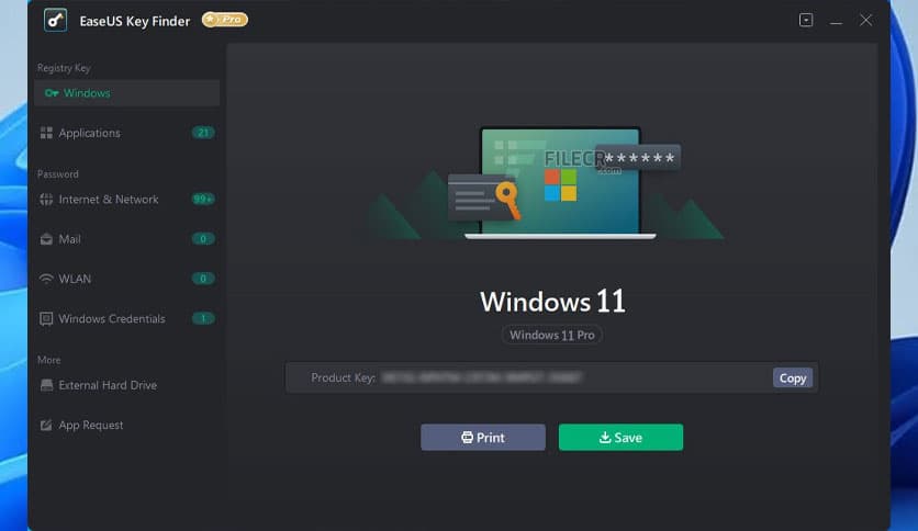 EaseUS Key Finder Pro 4.1.6