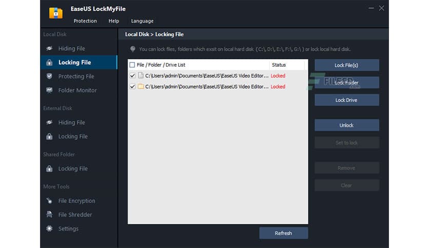 EaseUS LockMyFile 1.2.4.0