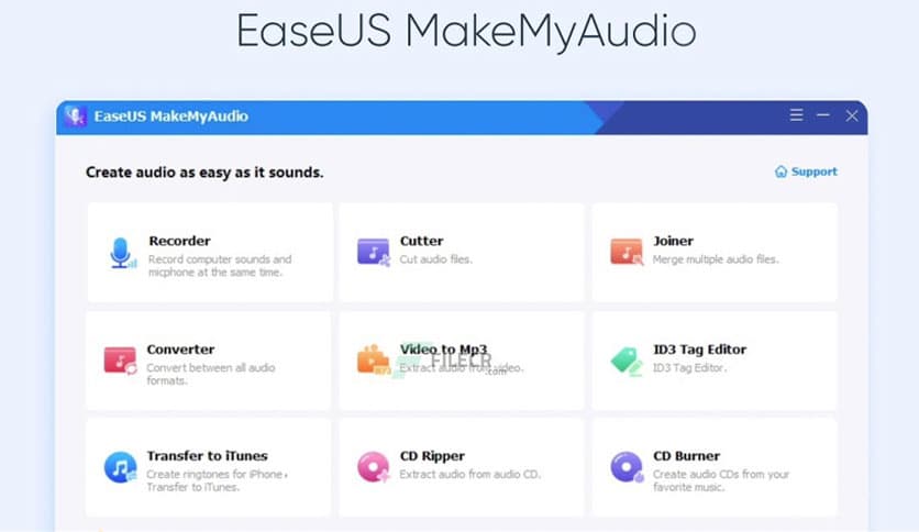 EaseUS MakeMyAudio 2.0.0