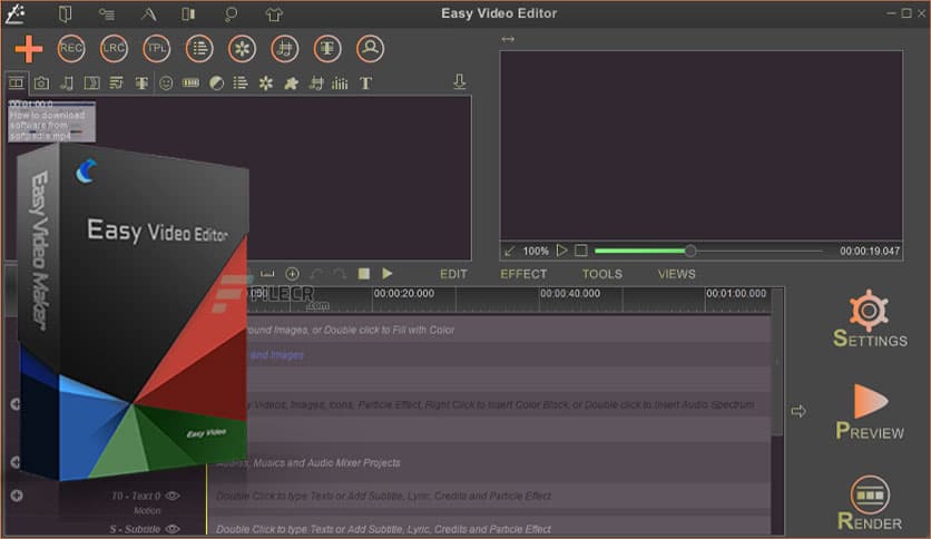 Easy Video Editor Gold / Platinum 11.07