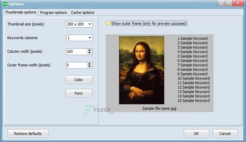EedSoft Jpg Keywords 1.9