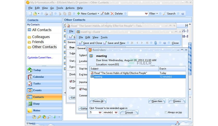 Efficient Mans Organizer 5.60 Build 559