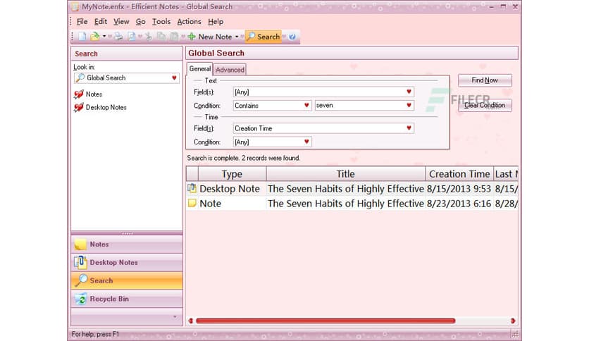 Efficient Notes 5.60 Build 559
