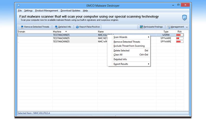 EMCO Malware Destroyer 8.2.25.1164