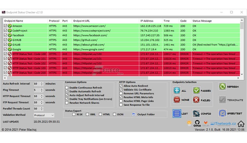 Endpoint Status Checker 2.13.0