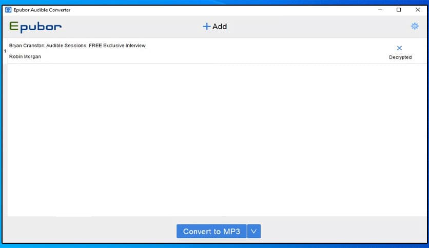 Epubor Audible Converter v1.0.10.295