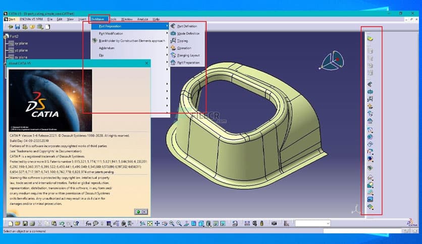 ESI PAM-DIEMAKER 2021.0 for CATIA