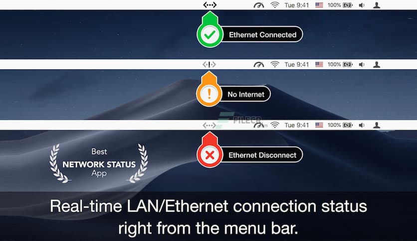 Ethernet Status 5.8