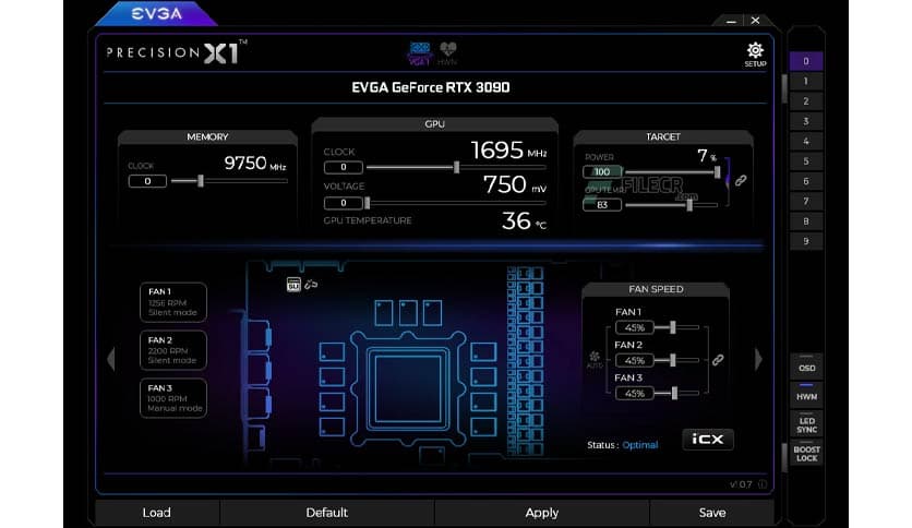 EVGA Precision X1 1.3.7.0