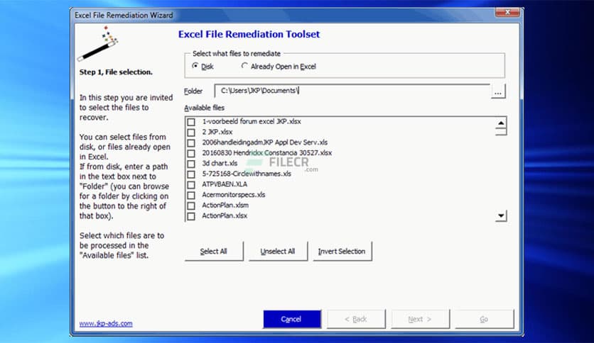 Excel File Remediation Tool 2.0.132
