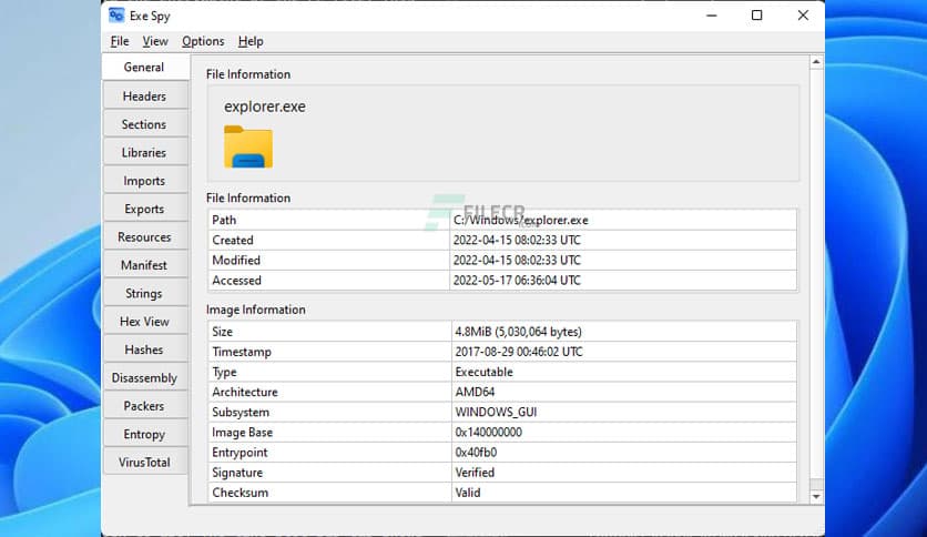 Exe Spy 1.0.0