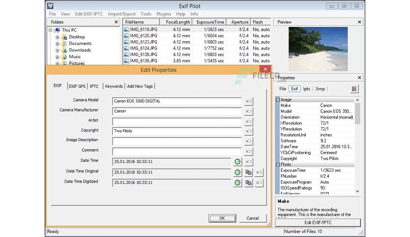 Exif Pilot 6.28.3