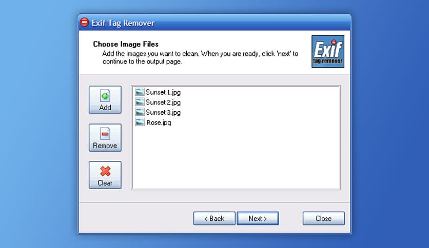 Exif Tag Remover 6.01