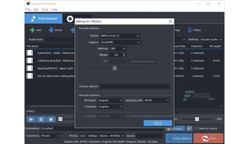 FAEMedia Easy Audio Extractor 9.3.3