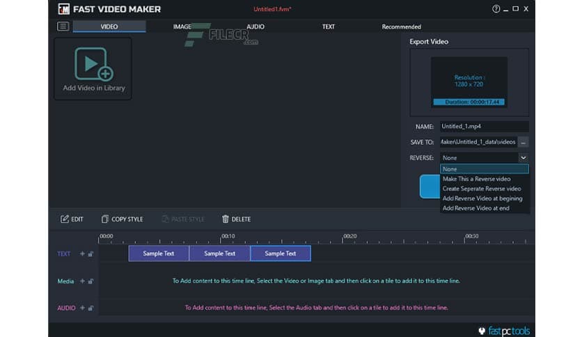 Fast Video Maker 1.0.0.19