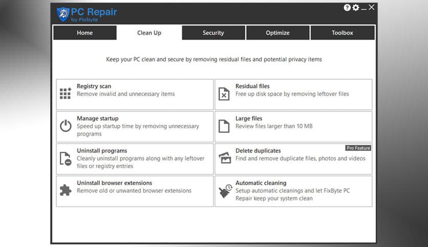 FixByte PC Repair 7.5.0.3