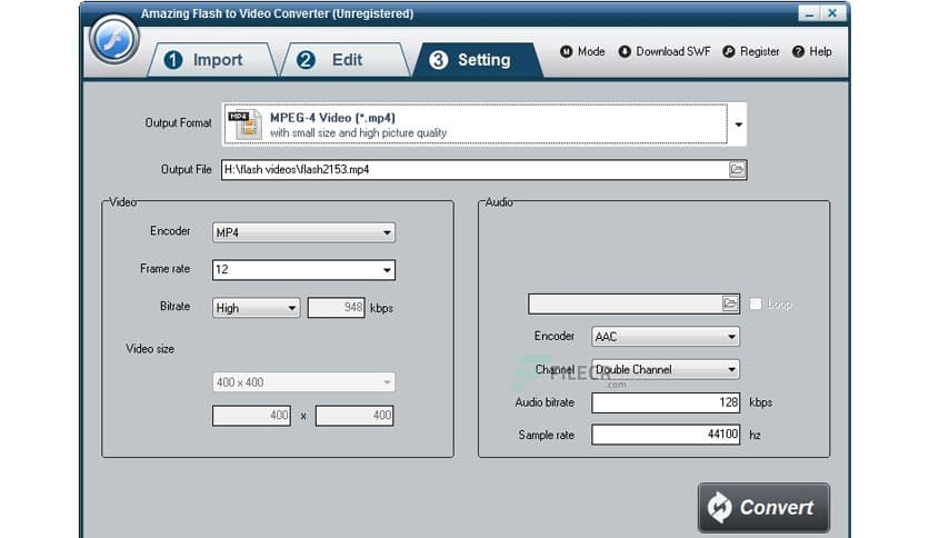 Amazing Flash to Video Converter 4.0.0