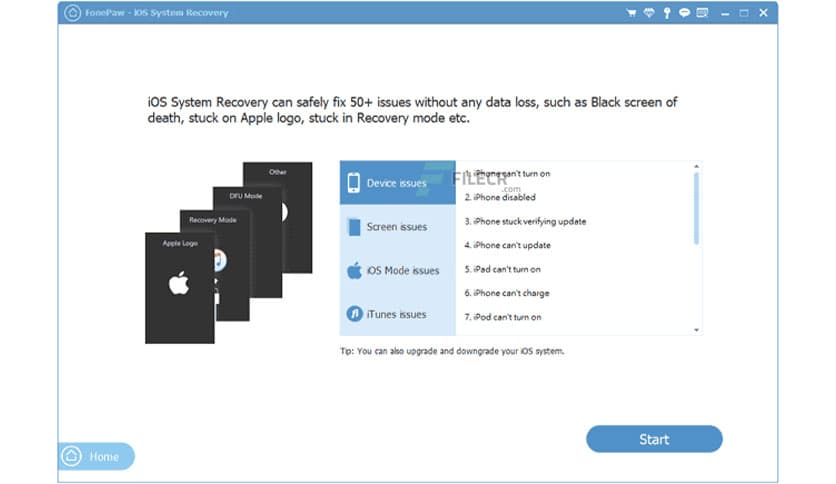 FonePaw iOS System Recovery 8.8.0