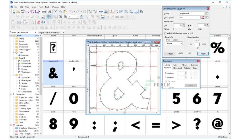 High-Logic FontCreator Professional 15.0.0.3047
