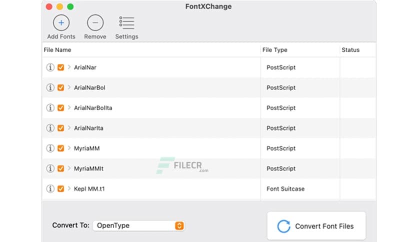 FontXChange 6.0