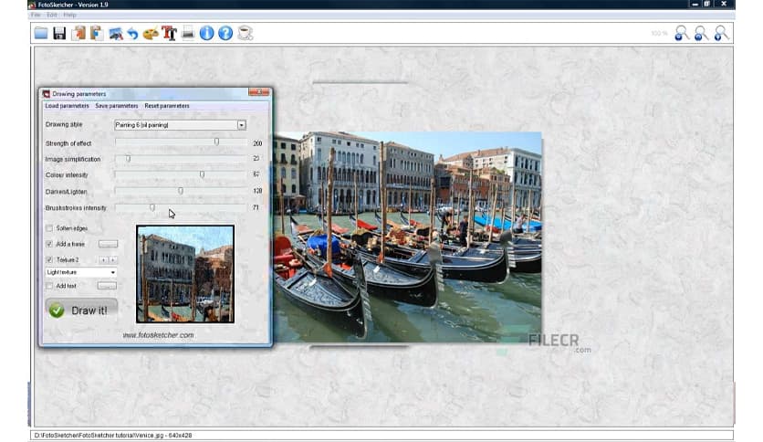 FotoSketcher 3.98