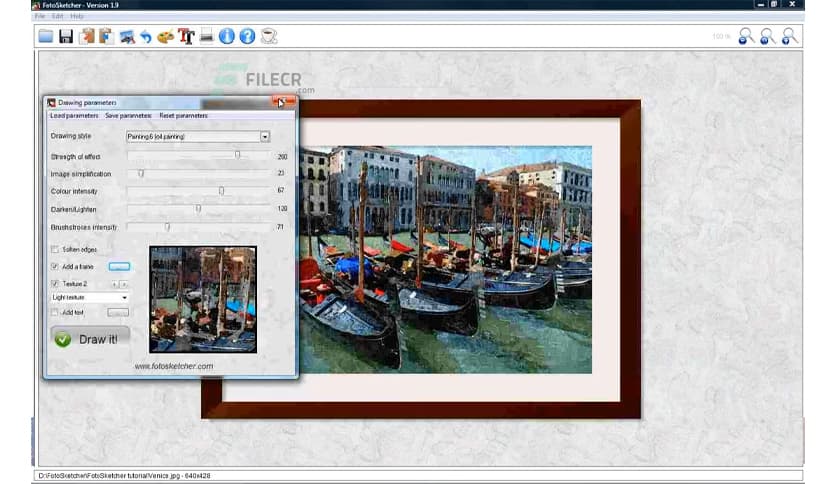 FotoSketcher 3.98