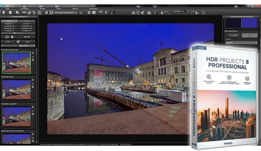 Franzis HDR professional 11.43.04285